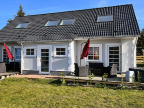 Ferienhäuser Insel Usedom Haus Diego 9 - Blick aufs Achterwasser! Whirlpool und Sauna, Lütow